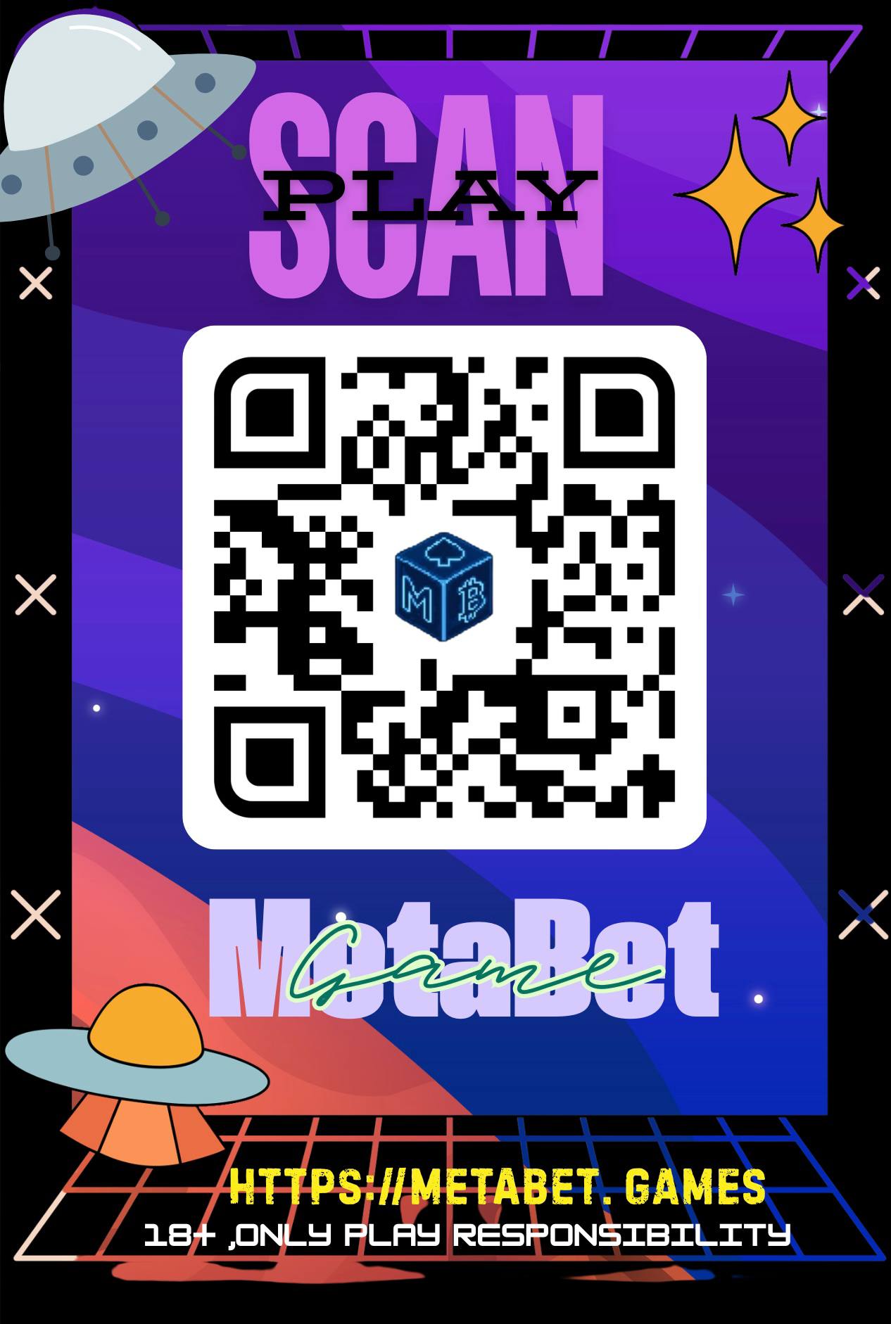 Scan to Play MetaBet Games